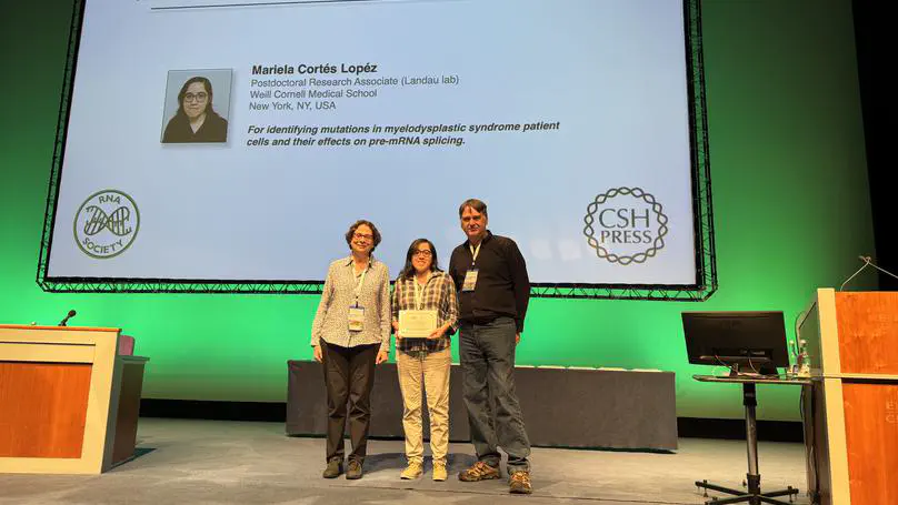 2024 RNA Society/CSHL Press Award for Research Excellence by an Underrepresented Scientist